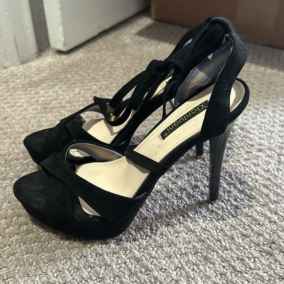 SEXY HEELS black size 35 high 15cm - Picture 2 of 3